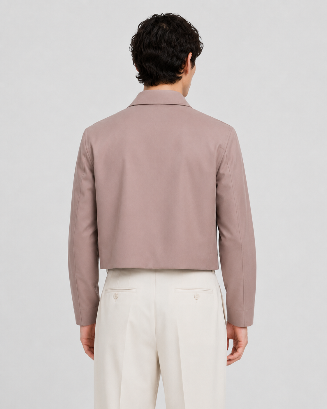 Judd Cropped Zipper Jacket