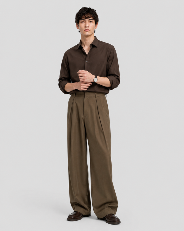 Gaten Wide Leg Cargo Pants