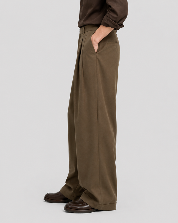 Gaten Wide Leg Cargo Pants