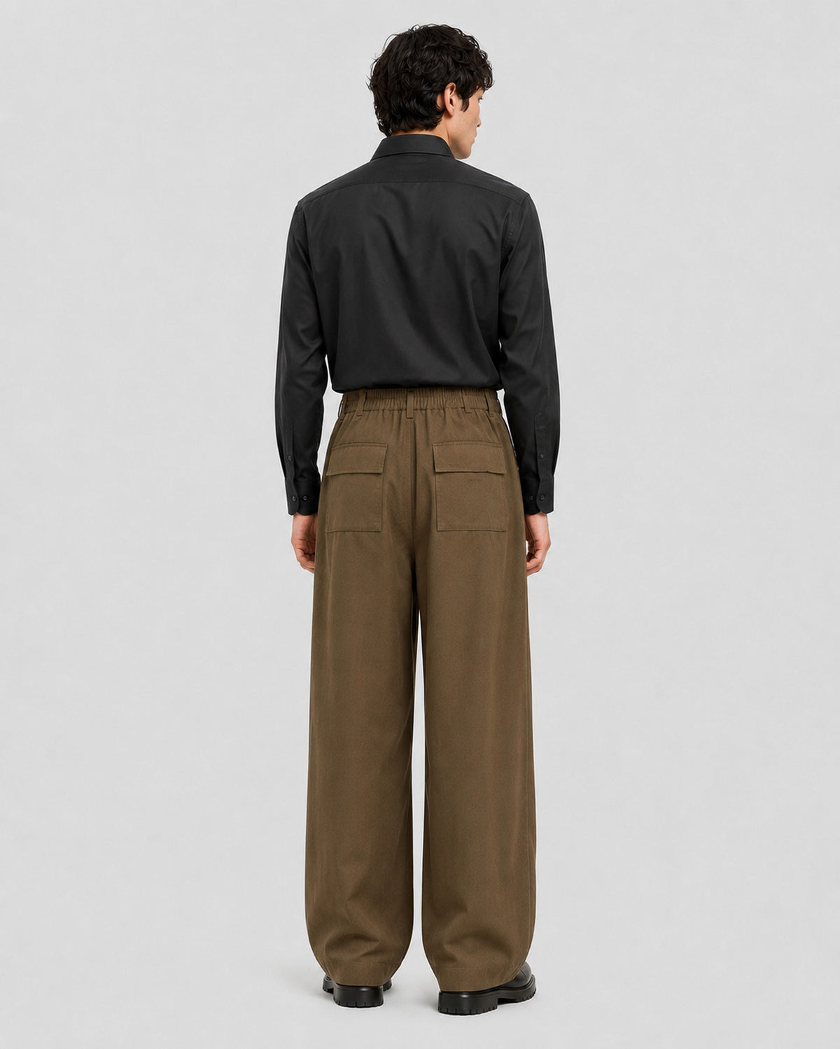 Gaten Wide Leg Cargo Pants