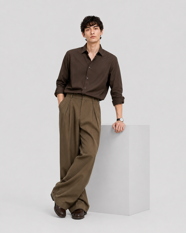 Gaten Wide Leg Cargo Pants