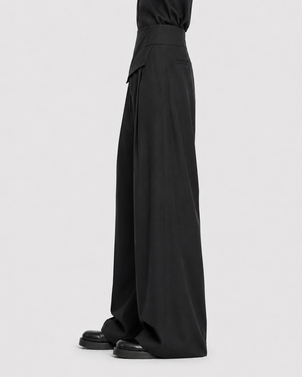 Herald Flared Pants Black