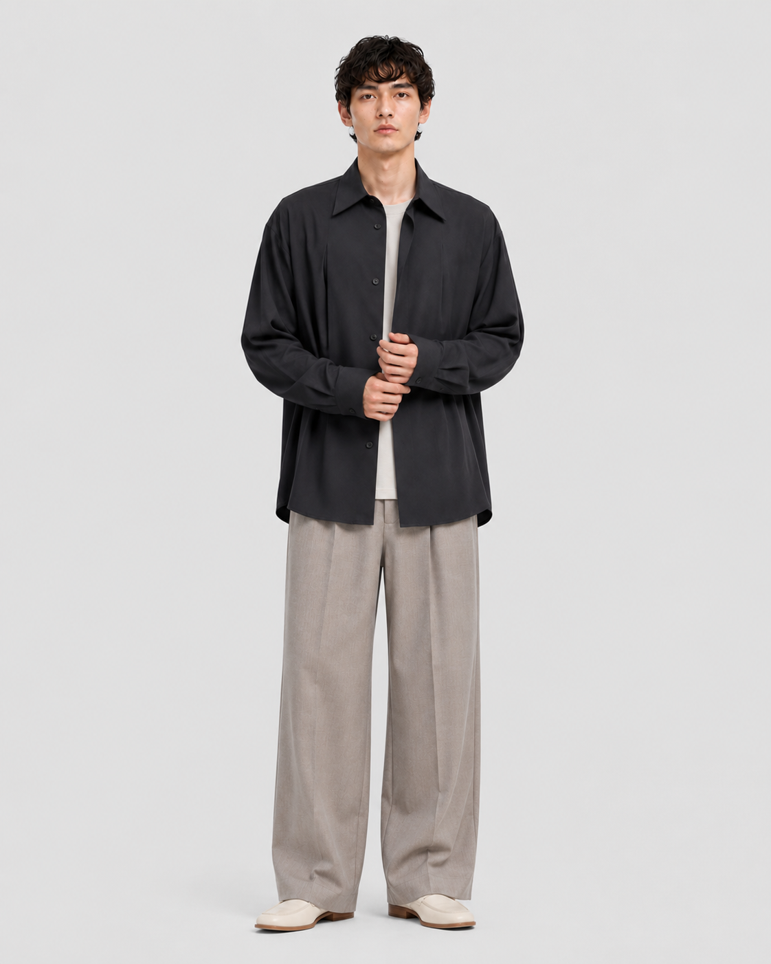 Influence Pleated Shirt