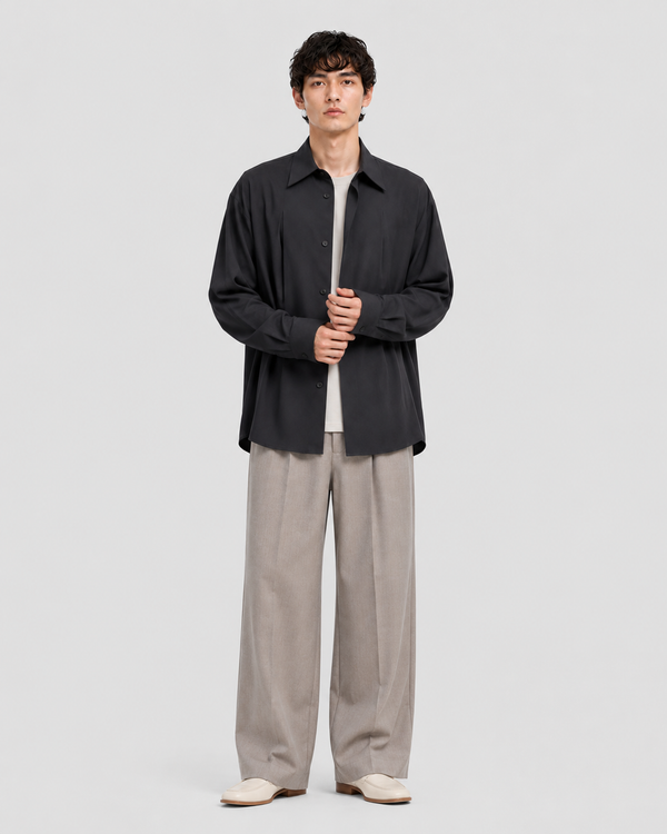 Influence Pleated Shirt
