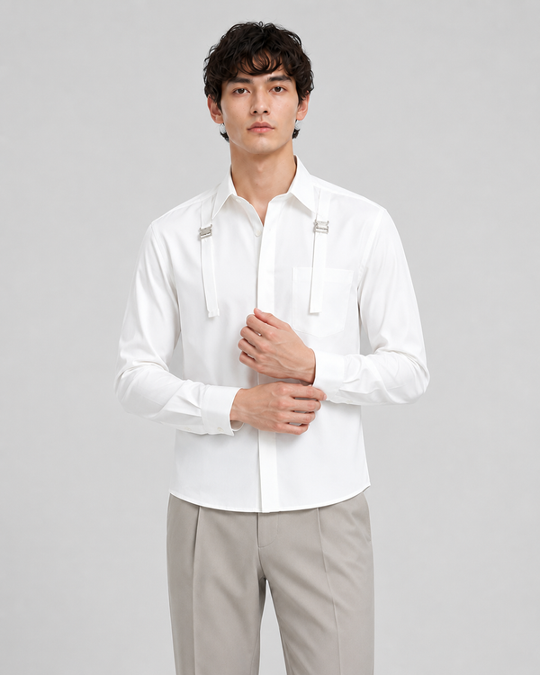 Nash Strap Dress Shirt