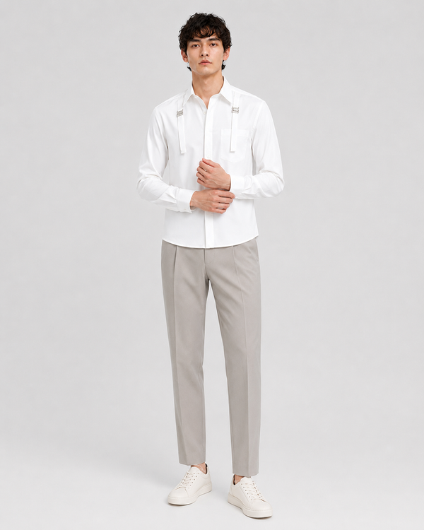 Nash Strap Dress Shirt
