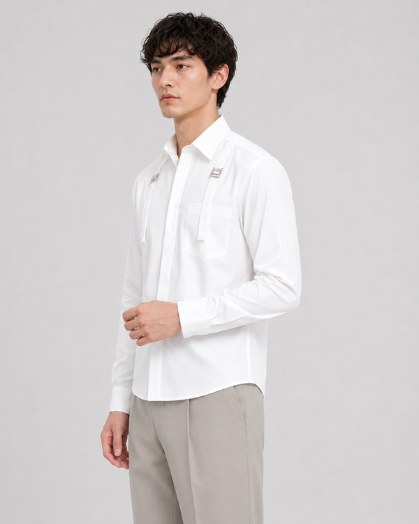 Nash Strap Dress Shirt