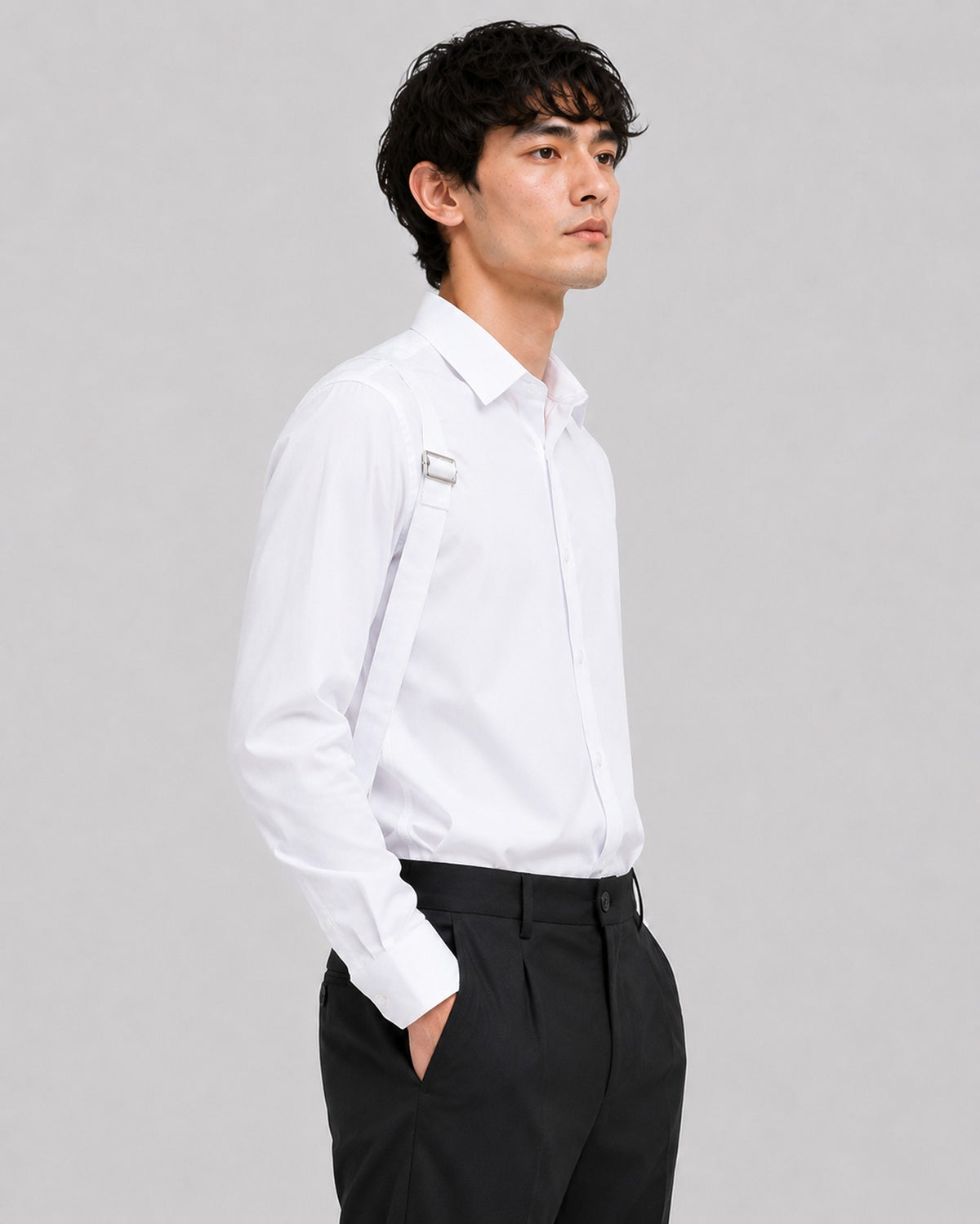 Nash Strap Dress Shirt