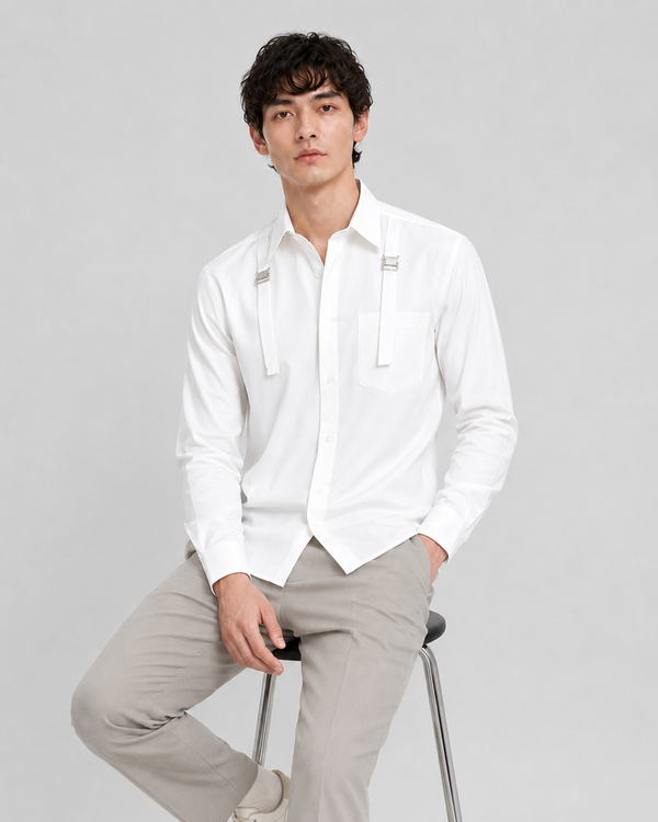 Nash Strap Dress Shirt