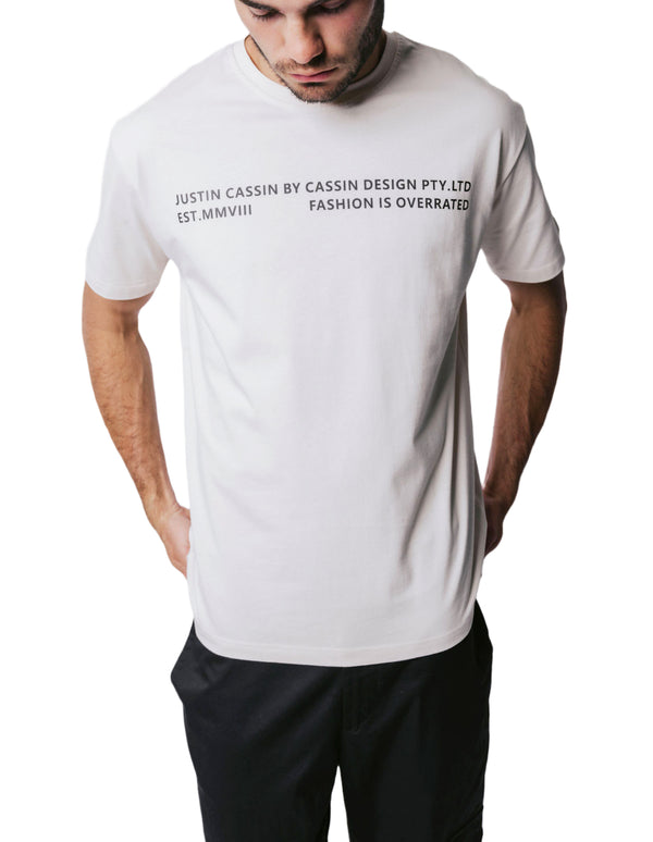 JC Overrated T-Shirt Natural