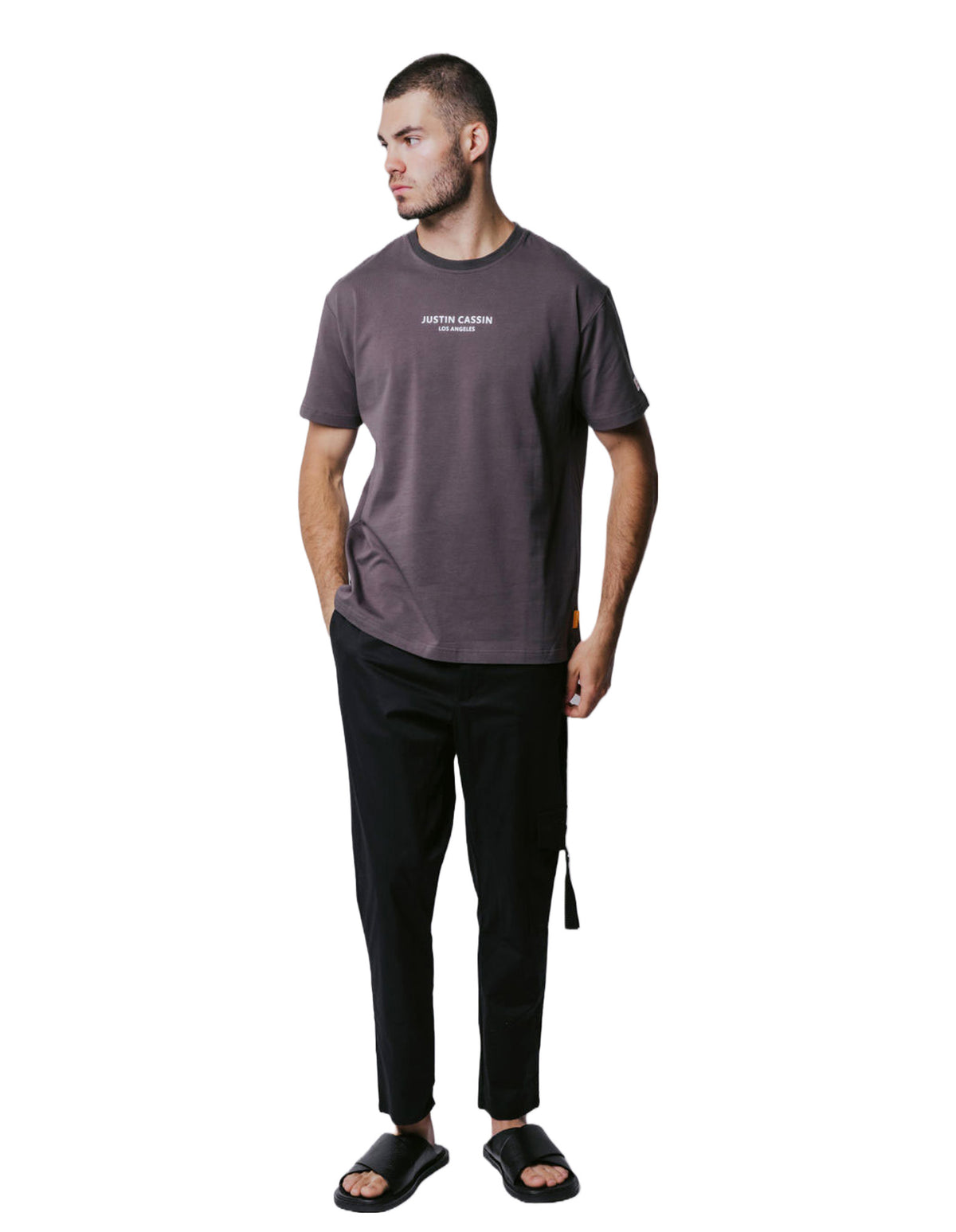 JC Essential T-Shirt Charcoal