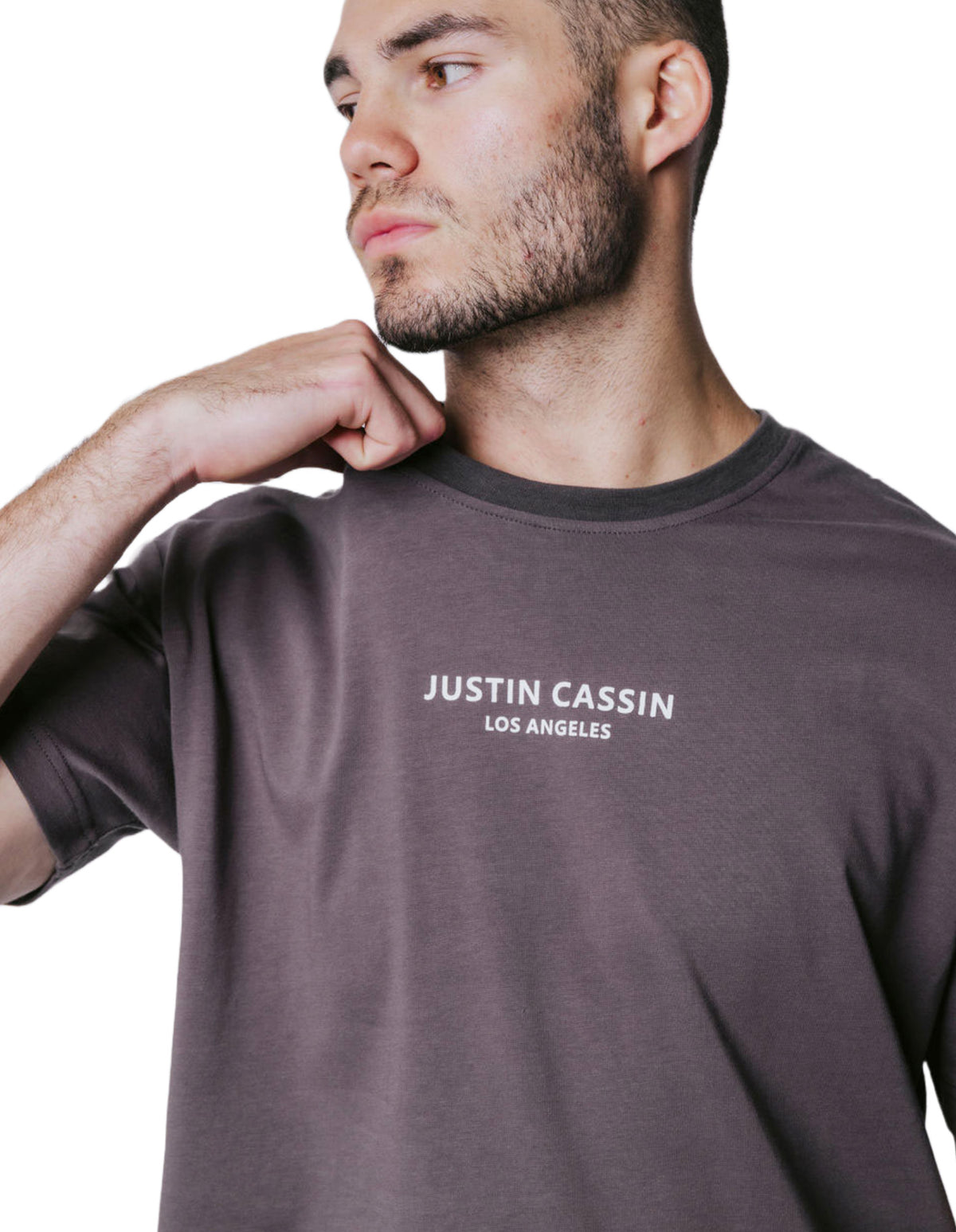 JC Essential T-Shirt Charcoal