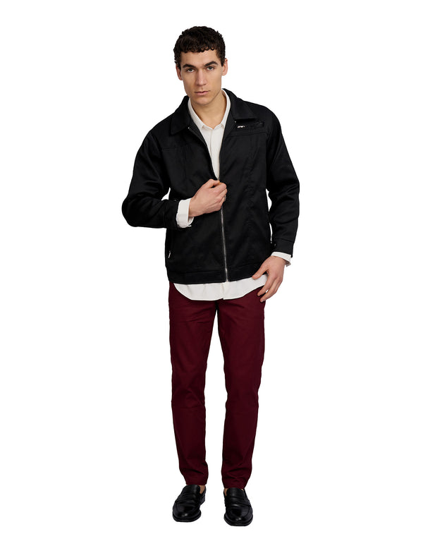 Walton Multi Zipper Jacket Black
