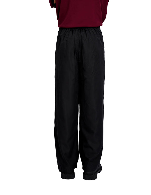 Merin Double Pleated Wide Pants Black