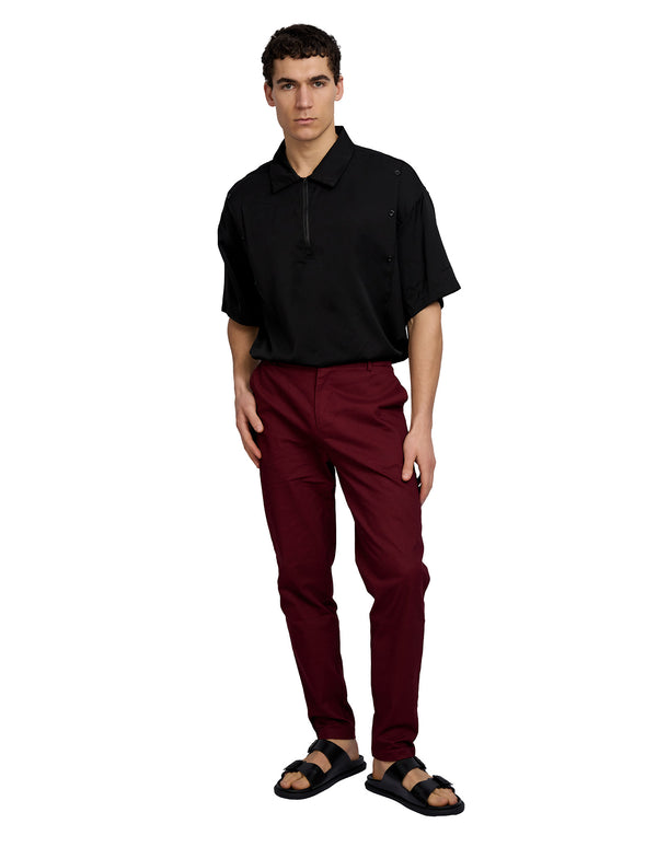 Louis Slim Pants Red