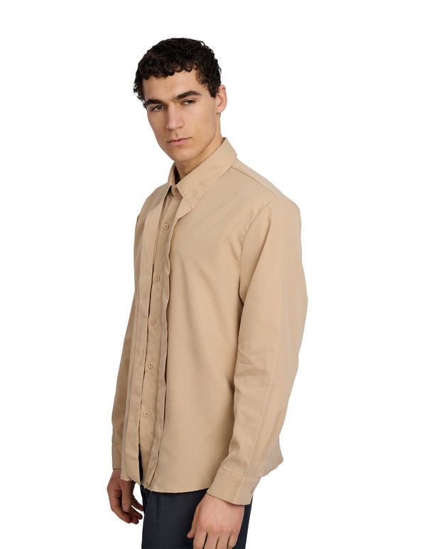 Spencer Tie Up Shirt Khaki