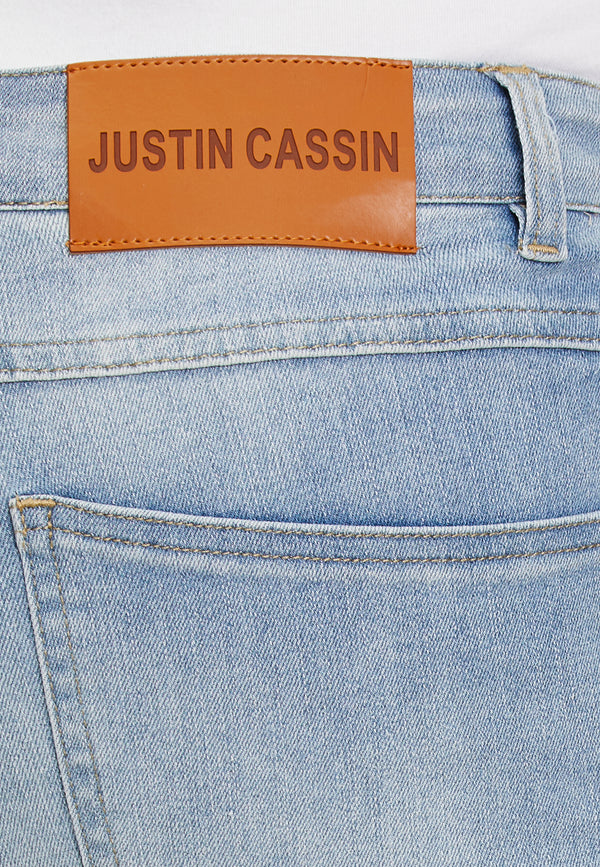 Colton Skinny Ripped Jeans Blue