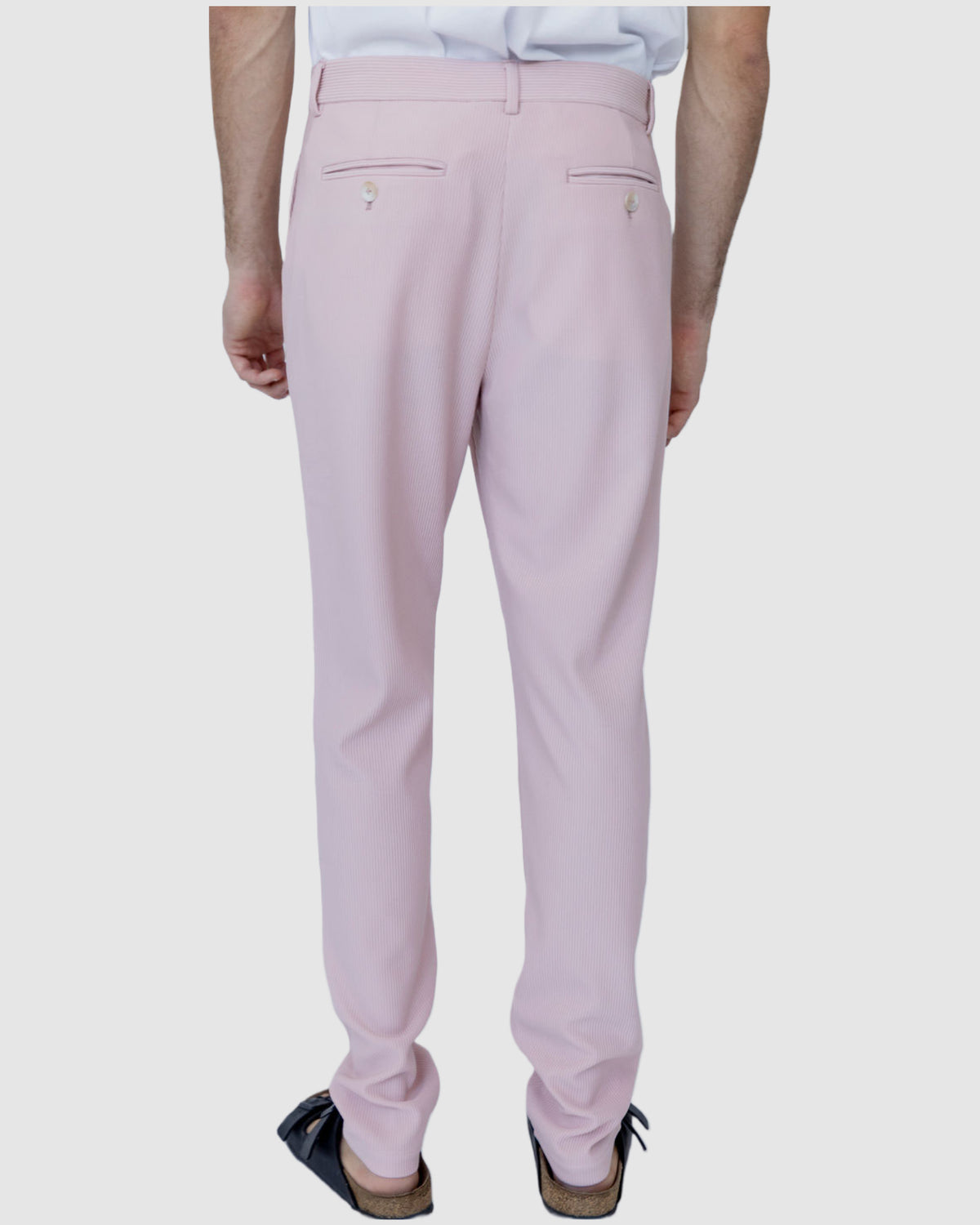 Pacey Ribbed trousers Pink