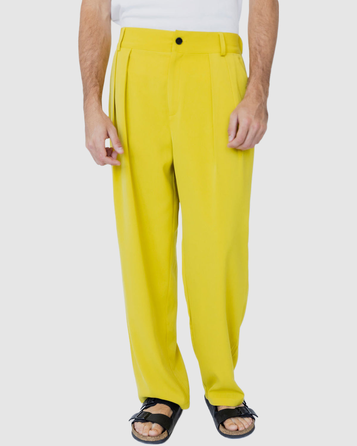 Wesley Loose leg pants Yellow