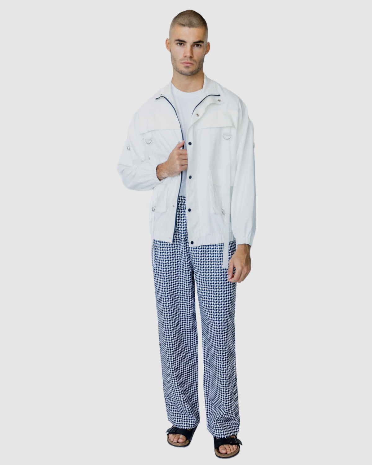 Haruto Strap Jacket White
