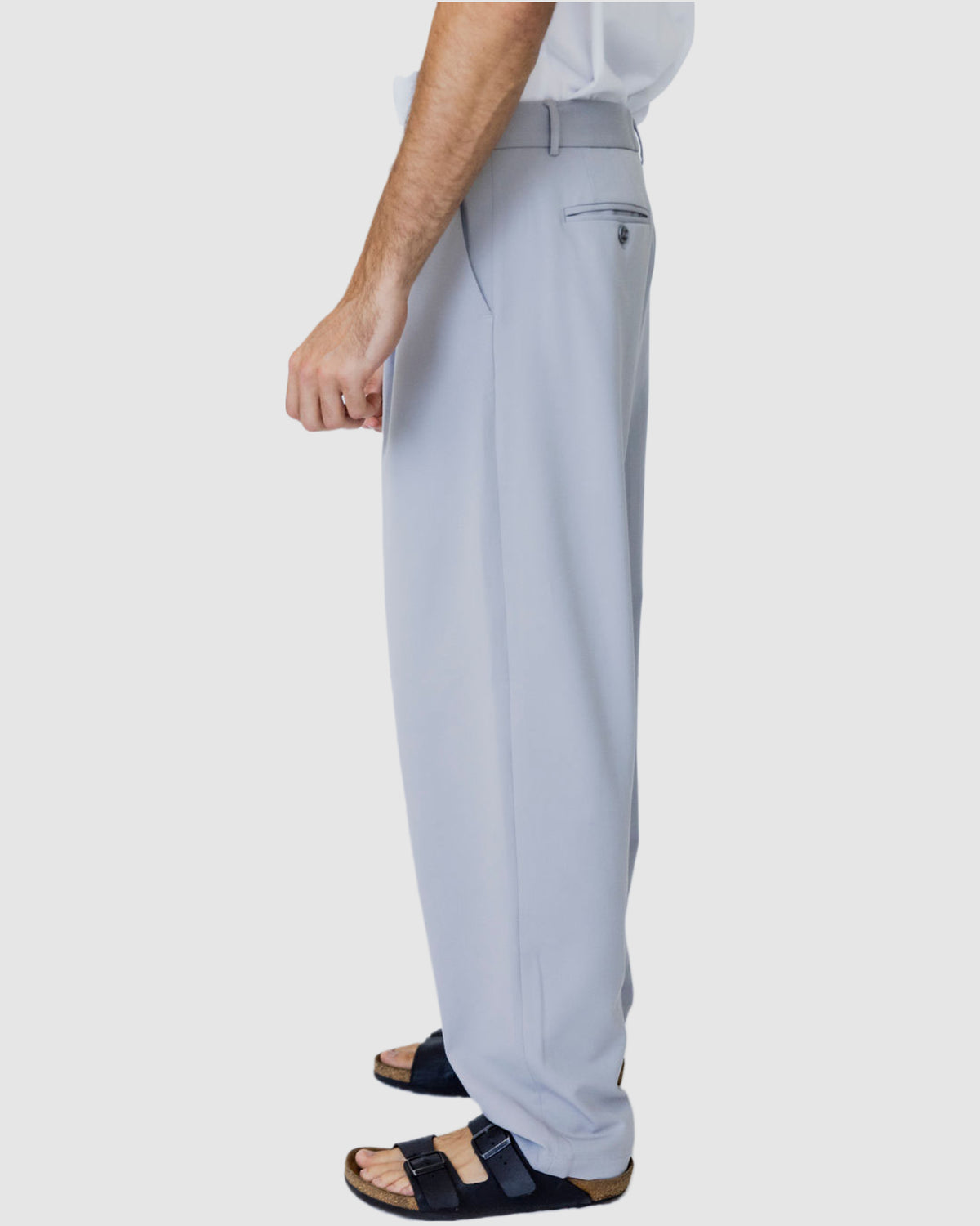 Tobias Straight leg trouser Grey
