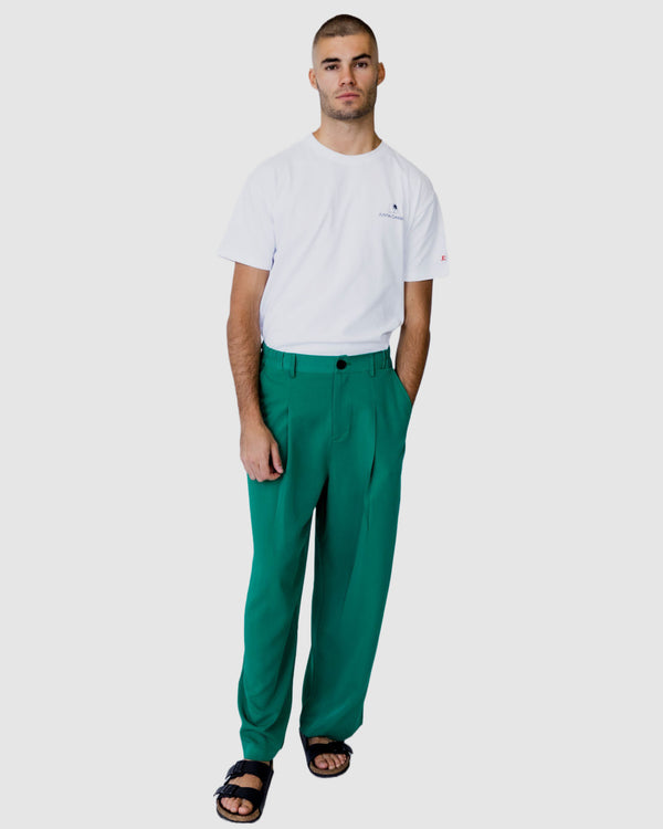 Cyber Loose fit trousers Green