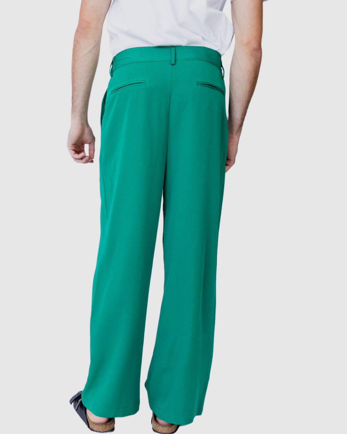 Cyber Loose fit trousers Green