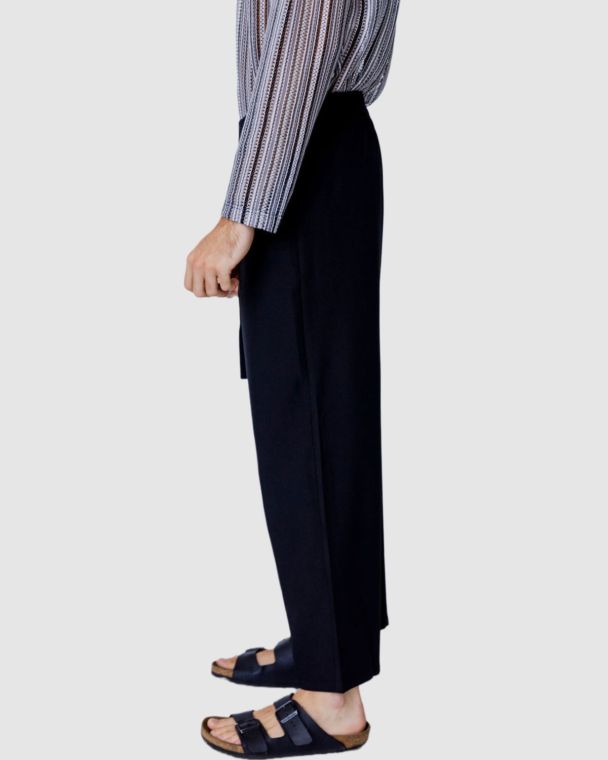 Liberty Loose Tie Pants Black